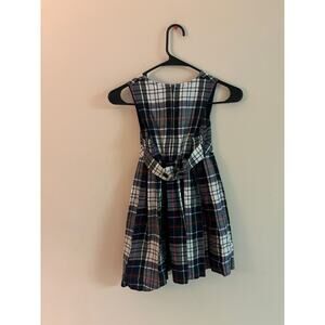 Vintage Halpern’s Girls Plaid Blue white Dress Size 5 Christmas Holiday Canada